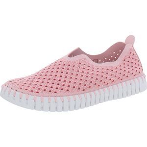 Ilse Jacobsen Light Pink Perforated Sneakers